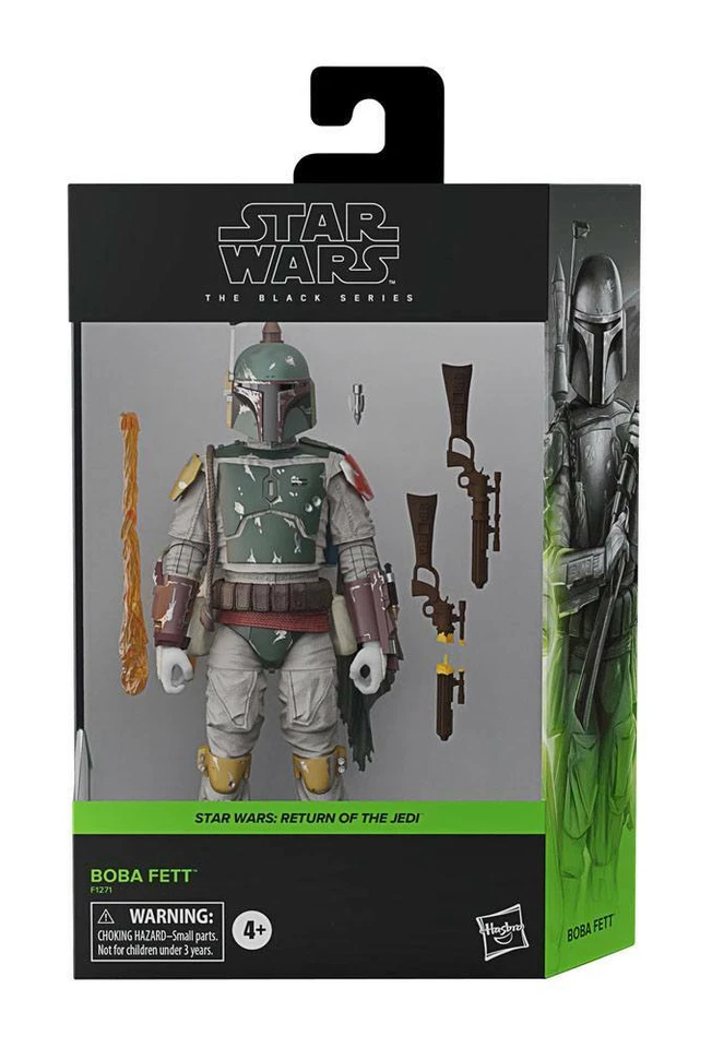 Boba Fett Deluxe Episode VI Star Wars Black Series 15 cm Action Figur Hasbro