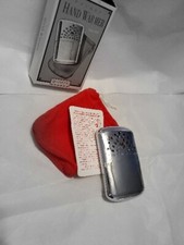 Restauration Hardware 1955 chauffe-mains de poche avec pochette et notice en boite