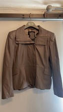 Badgley Mischka Leather Coat Xl