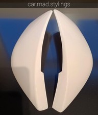 Corsa D Rear Eyebrows White Plastic to fit VAUXHALL 3 Door/Light/Eyelids/Van/VXR