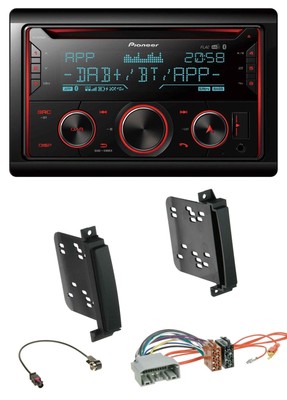 Pioneer 2DIN DAB MP3 Bluetooth USB CD Car Stereo for Dodge Durango Jeep Grand Che