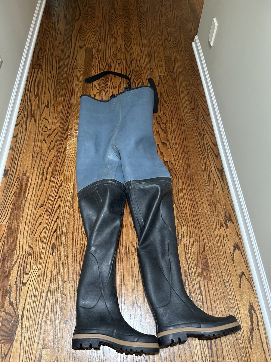 Le Chameau Ocean Chest Waders grey and black Size EU 47