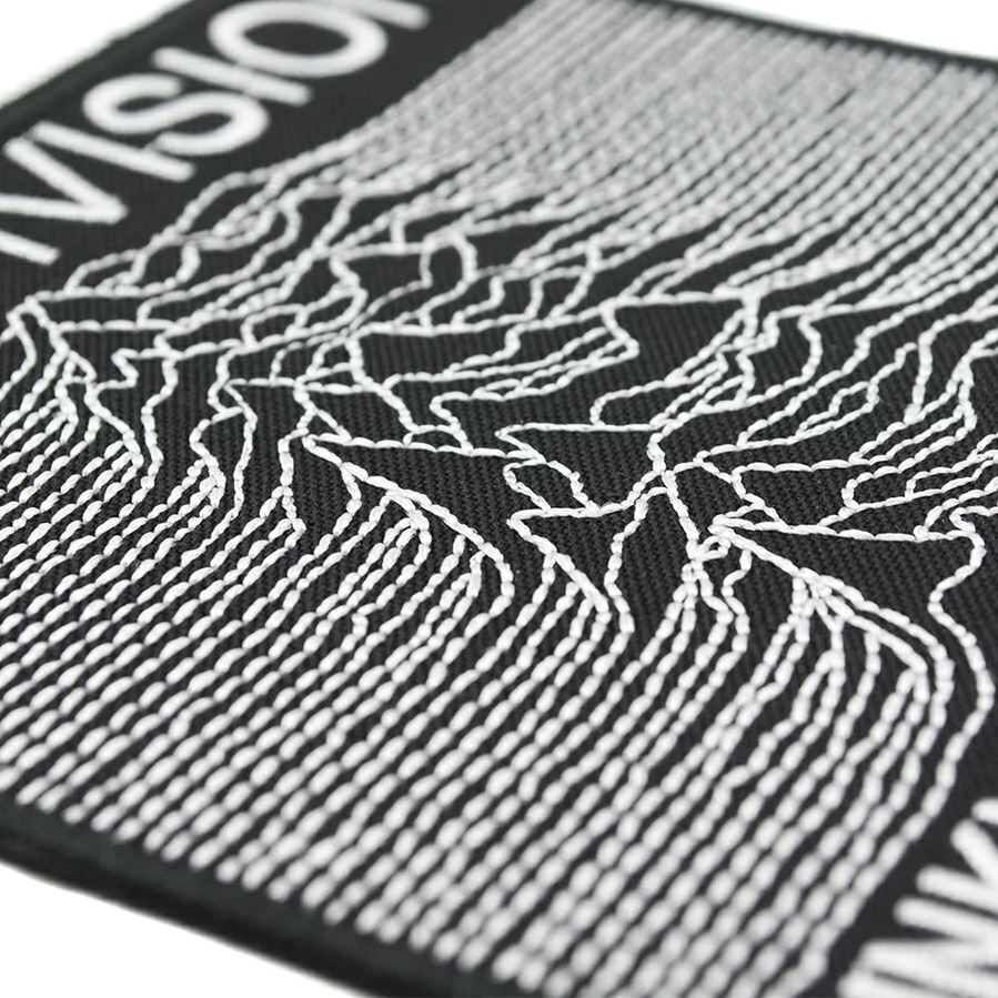 Joy Division Unknown Pleasures Patch | English Post-Punk