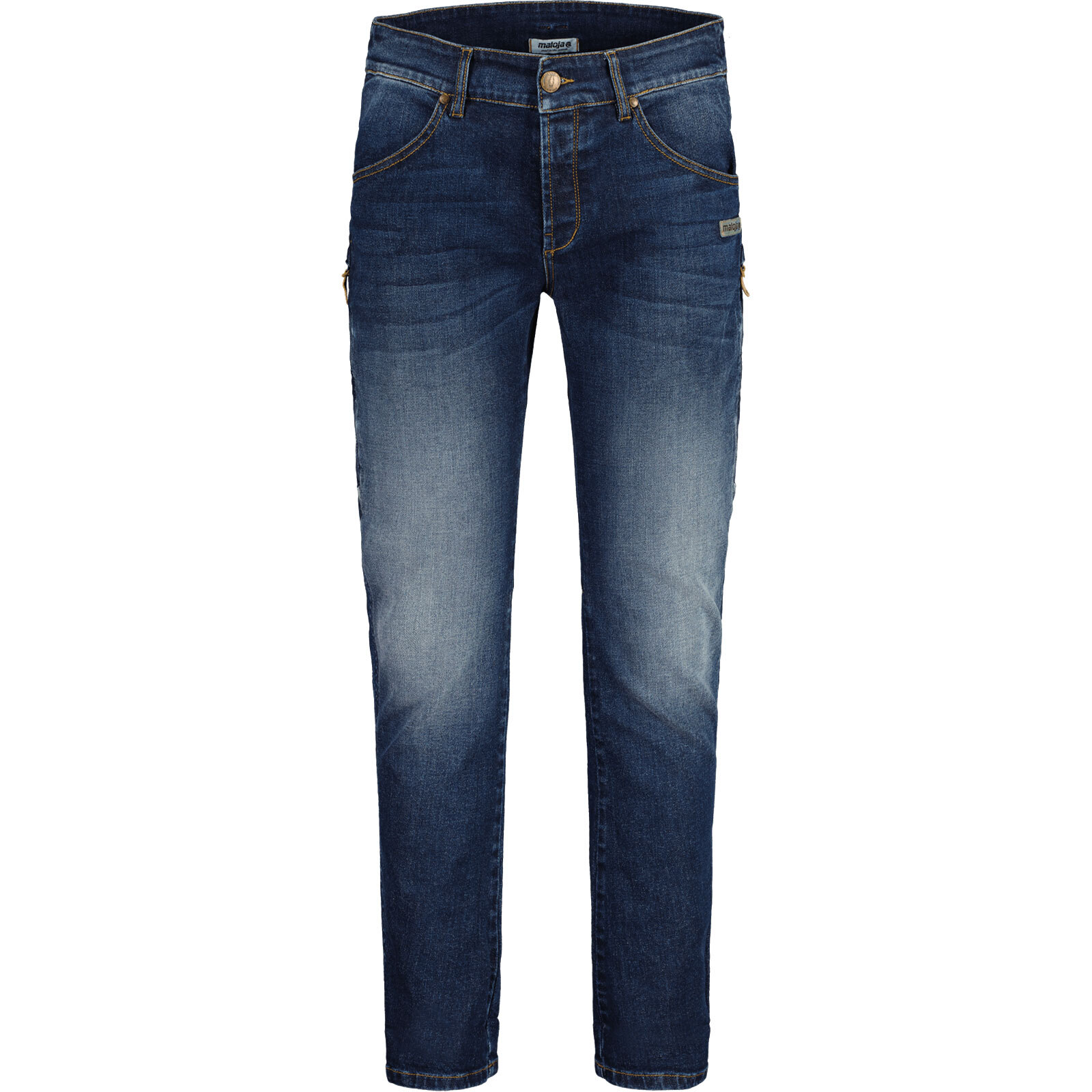 Maloja Blutwurzm. Pantalones Herren-Jeanshose Ocio Jeans Denim Pantalón Commuter