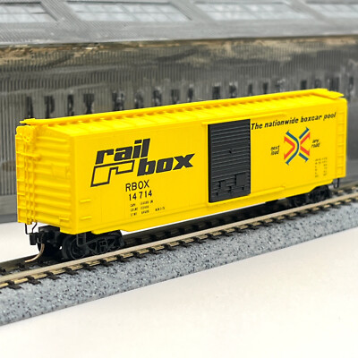 Micro-Trains N Scale 31020 Railbox 50 ft Standard Single Door Boxcar RBOX 14714