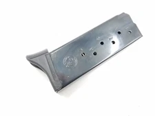 One Ruger LC9 7rd 9mm magazine with Finger Rest Floor Plate (Blued)