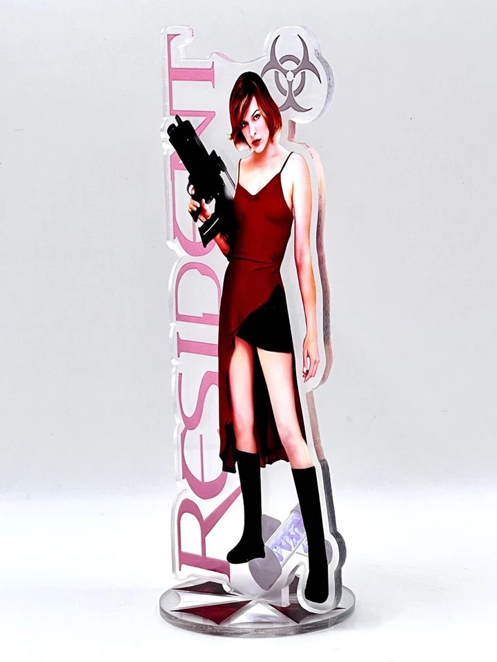 Resident Evil Alice/Milla Jovovich 2D Vinilo Soporte Figura Modelo - Envío GRATIS🔥 Foto 2 de 3