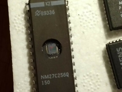 National NM27C256Q-150 32Kx8-Bit 256K Memory UV-EPROM Speicher - Foto 7