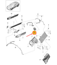 Pompe à eau Porsche CAYMAN