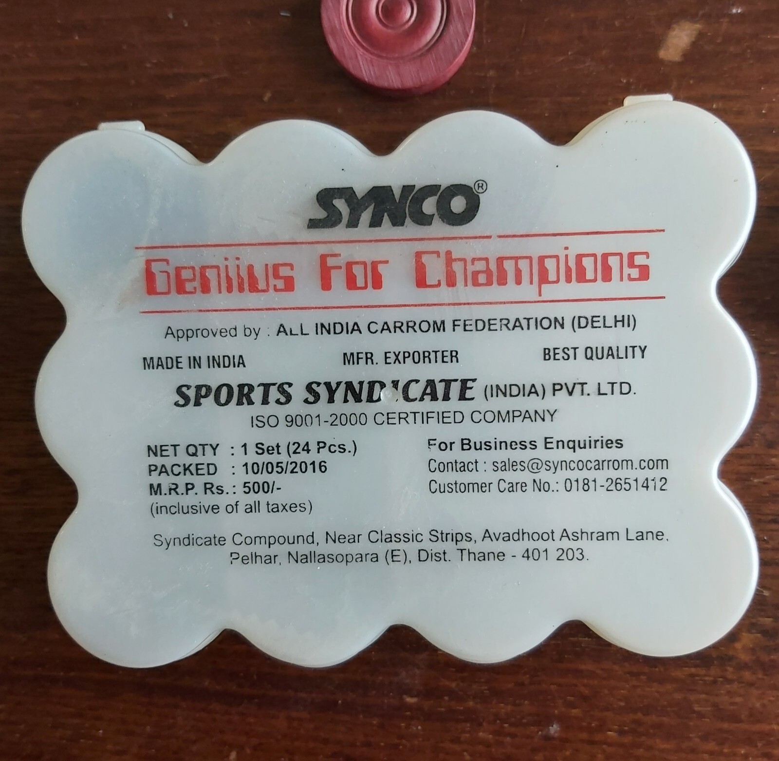 Carrom Board. Synco Platinum + Stand and all accessories. eBay