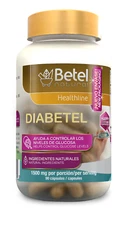 Diabetel Capsules by Betel Natural - Natural Support for Healthy Glucose Levels 