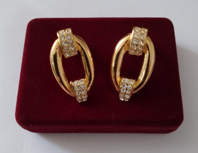 Ohrclips Modeschmuck Vintage