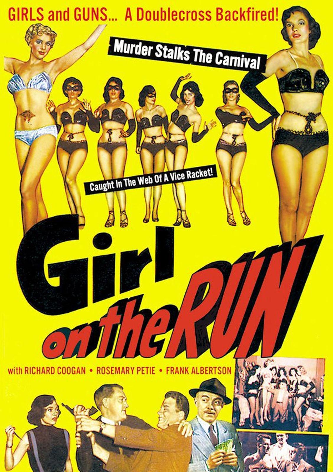 Girl on the Run (DVD) Richard Coogan Rosemary Petit