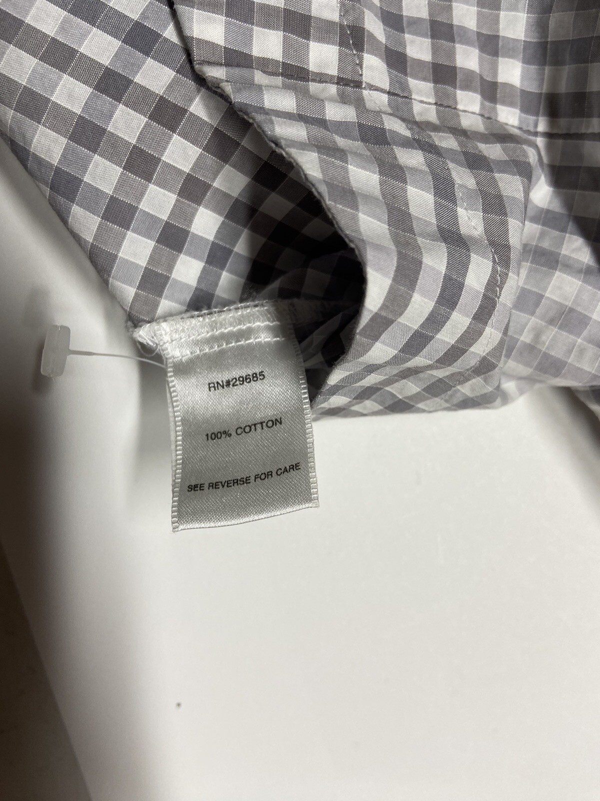 Pendleton Gingham Short Sleeve Button Down Fitted… - image 4