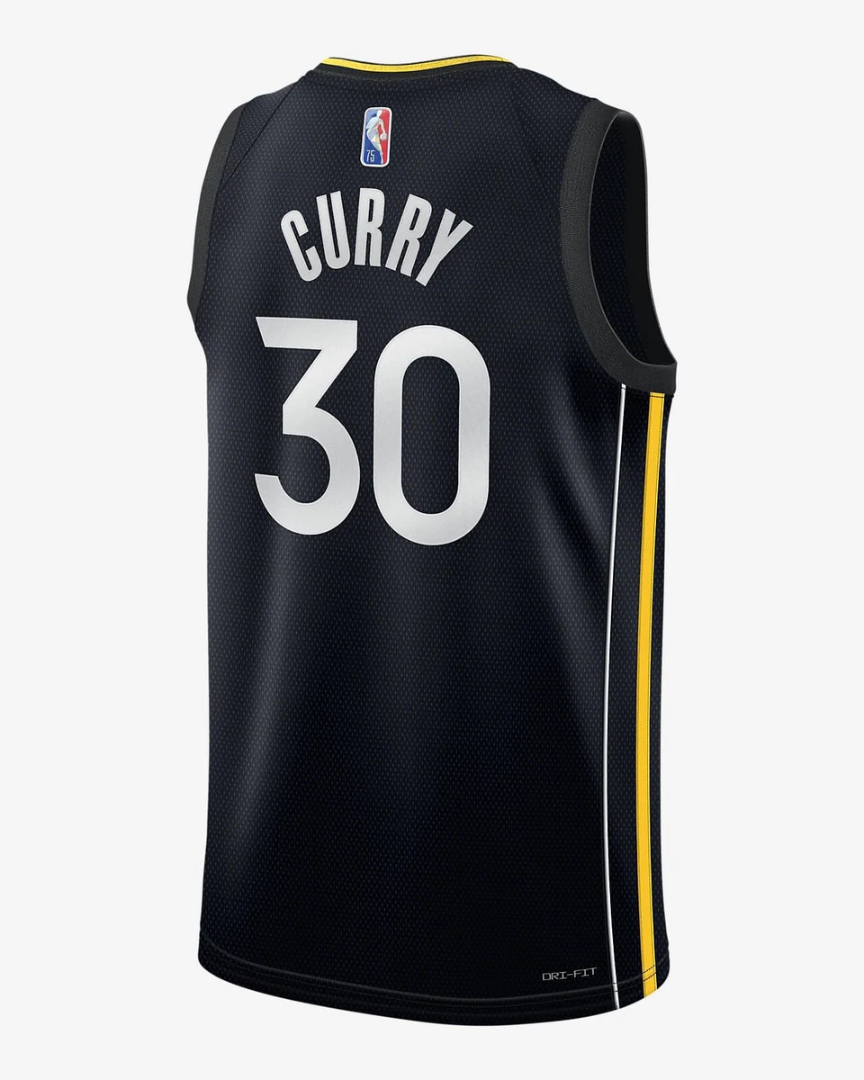 Men's Golden State Warriors Stephen Curry Nike White MVP Swingman Jersey -  Statement Edition