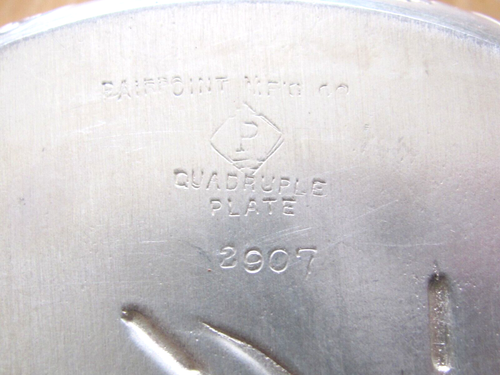 Antike viktorianische Pairpoint Mfg Co. Korb 5" Schwanenboden Traubenseite - Bild 6 von 6