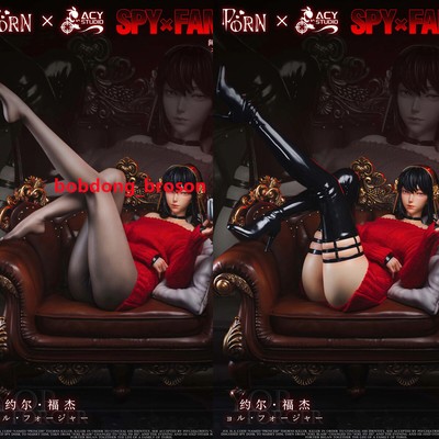 PORN ACY Studio Yor Forger SPY×FAMILY Figure Resin PU Statue H28CM  
