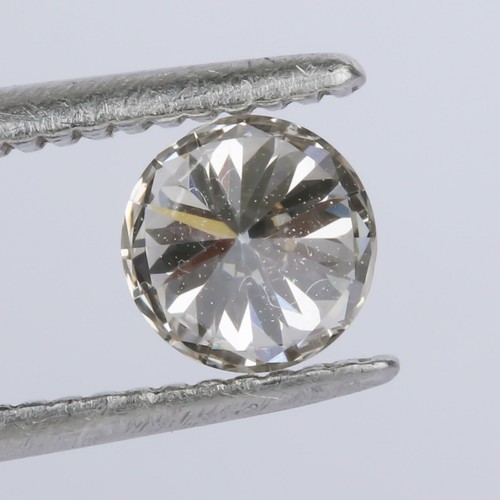 0.335 Ct. Natural Round Cut White E Color Diamond, VVS2 Clarity EGL Certified - Picture 2 of 6