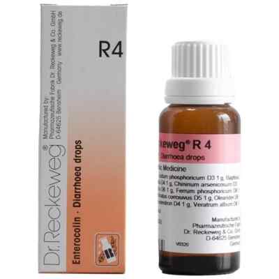 Dr Reckeweg R4 Diarrhoea Drops 22ml Pack of 1 Digestive Relief Gut Health