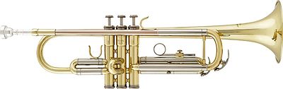 ARNOLD & SONS ATR-235 B-Trompete inkl. Mundstück und Koffer mit Rucksackgarnitur