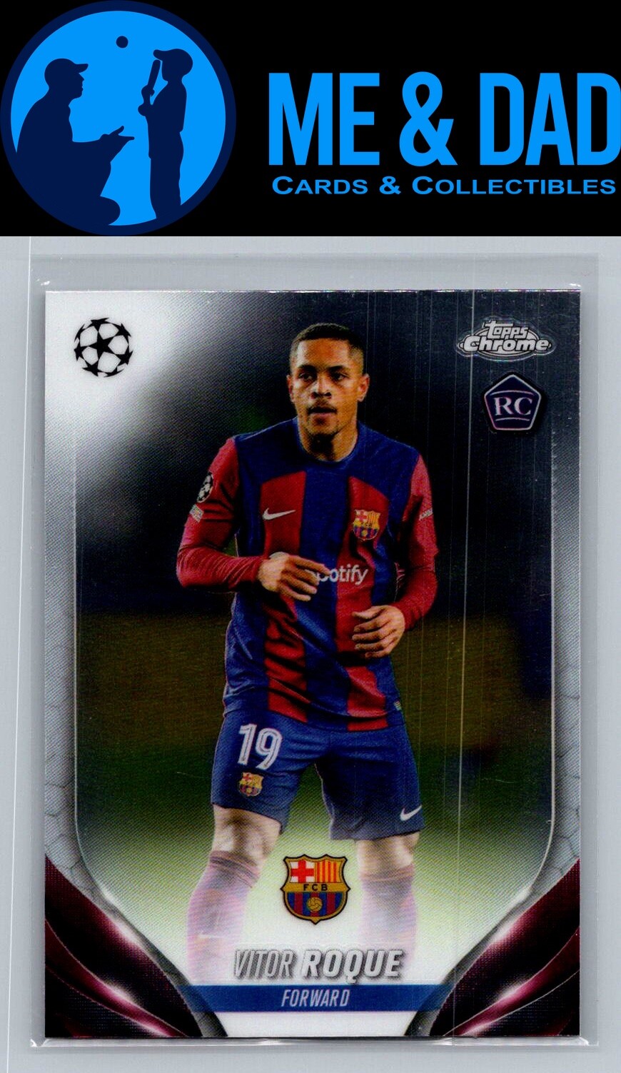 2023-24 Topps Chrome UEFA Club Competitions #28 Vitor Roque