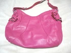 Bosca Ladies Pink Leather Handbag Purse