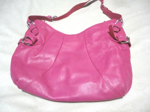 Bosca Ladies Pink Leather Handbag Purse