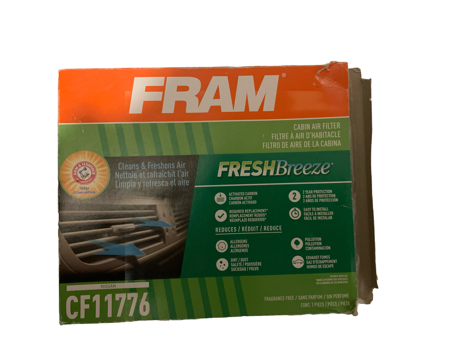 Fram Cabin Air Filter CF11776 eBay