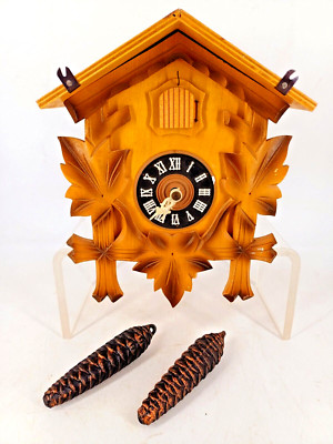 Pendule Coucou Ancienne GHS Forêt-Noire – Vintage