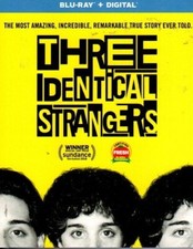 Three Identical Strangers Blu-ray Digital Code, 2018, amazing true story NEW