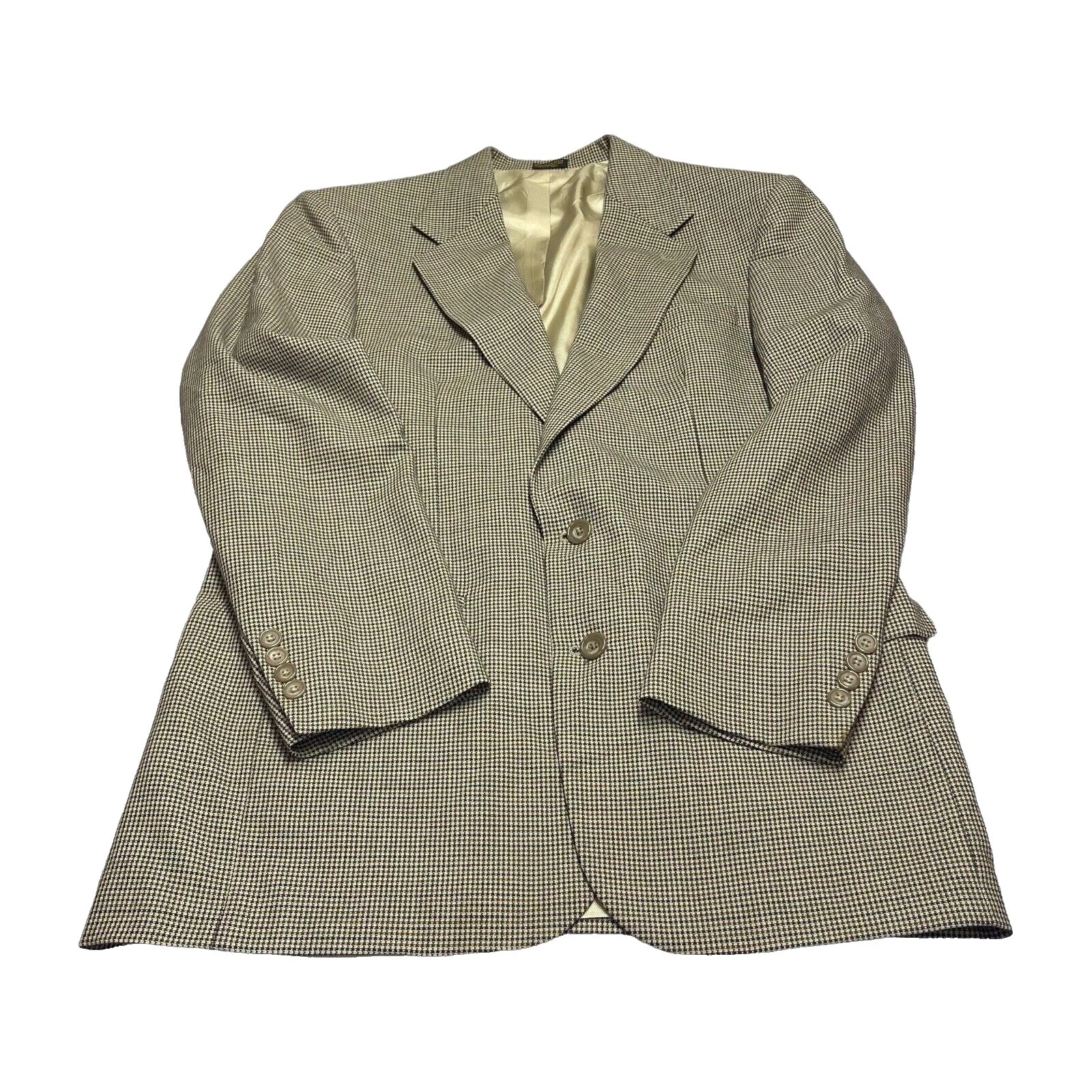 Oscar de la Renta Check Suit Jackets for Men