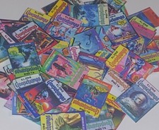 Goosebumps Books stickers / 62 complete set /handmade NO BOOKS  