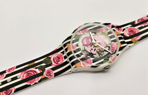Swatch New Gent - SUOW110 - Rosa EXPLOSION - Ligeramente Usado - Picture 3 of 3