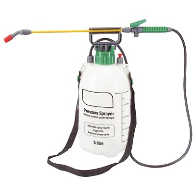 5 Liter Pump Action Allzweck Garten Drucksprüher ideal für Pestizide