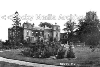 Pjj-38 Großes Haus, Blyth Hall, Nottinghamshire. Foto
