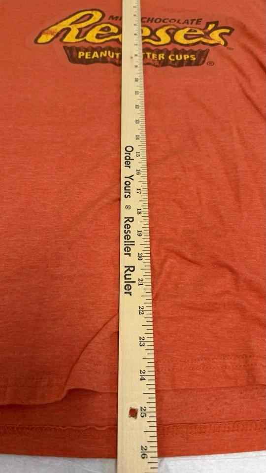 Vintage 1980's Reese’s Peanut Butter Cups two great tastes snack T-shirt L - Image 4 of 4