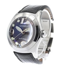 Reloj Corum Bubble automático 82.150.20 43 mm SS esfera negra fecha automática #C8181