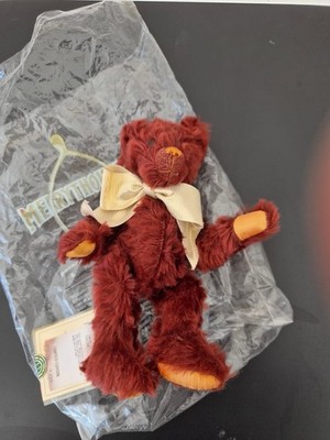 Merrythought Imperial Bear Plüschbär rot limitiert FQ12RR m. Zertifikat