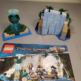 LEGO 4192 Pirates of the Caribbean Fountain of Youth Incomplete With Instruction
