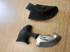 Outdoor Edge Game Trapper Seki Japan Knife W/ Sheath 5" Long Very Sharp Used