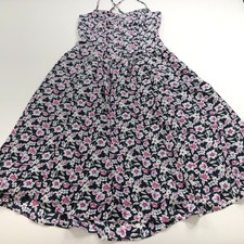 Banana Republic NEW 0 A-Line Women's Knee Dress Floral All Over Print Blue