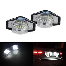 2x LED Kennzeichen Beleuchtung Lampen 34101S60013 Für Honda Crosstour Acura MDX
