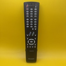 Genuine Sharp Aquos Remote Control GA669WJSA Battery Cover Is Broken