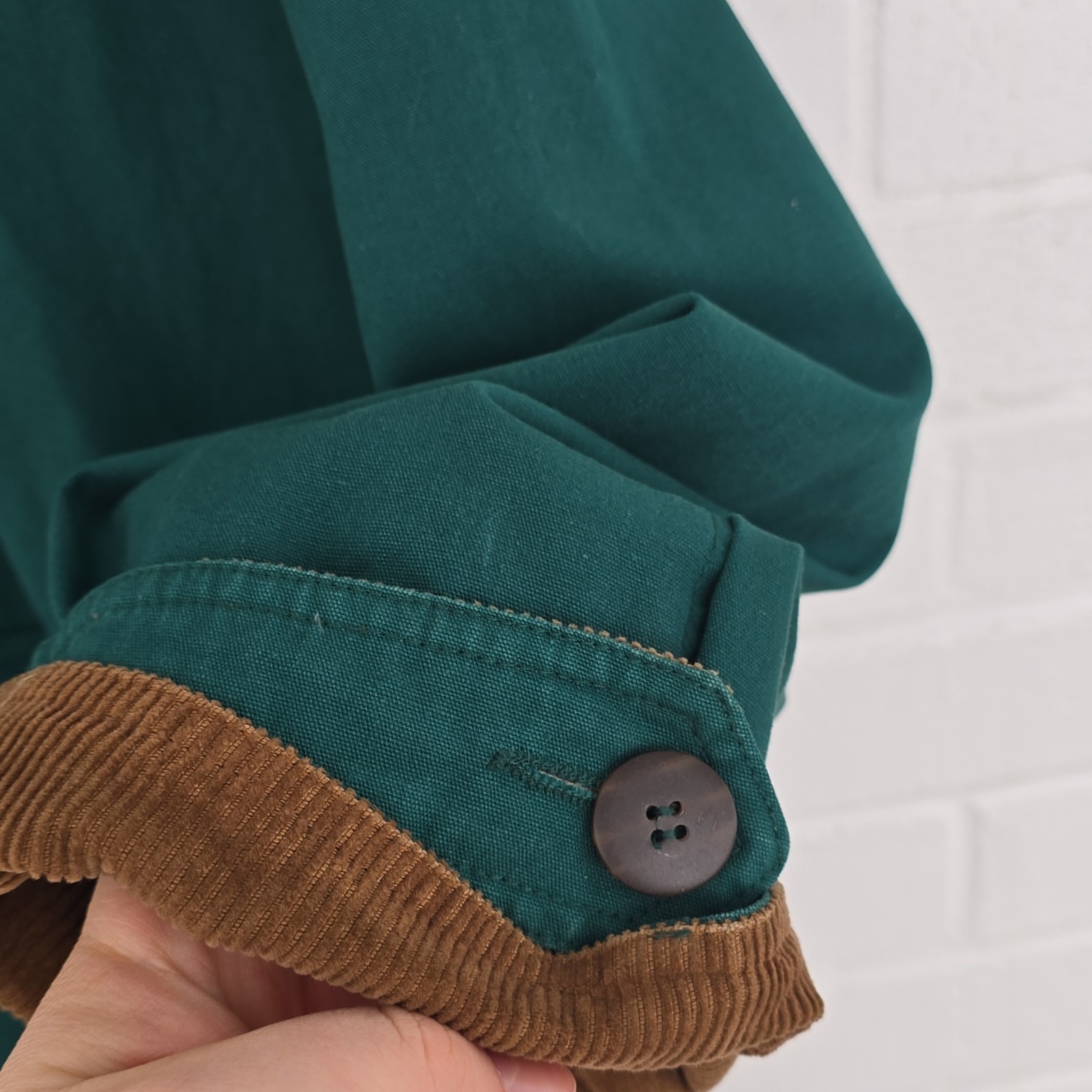 J.McLaughlin  Green Field Jacket Toggle Corduroy … - image 9