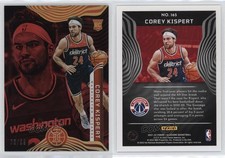 2021 Panini Illusions Rookies Trophy Collection Red /99 Corey Kispert Rookie RC