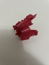 Vtg MOTU He-Man 1982 Zoar or Screech red ARMOR weapon accessory part.