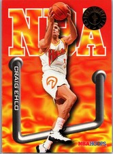 1995-96 NBA Hoops Pipeline CBA Craig Ehlo Jermone Harmon #229 Card Rookie RC. rookie card picture