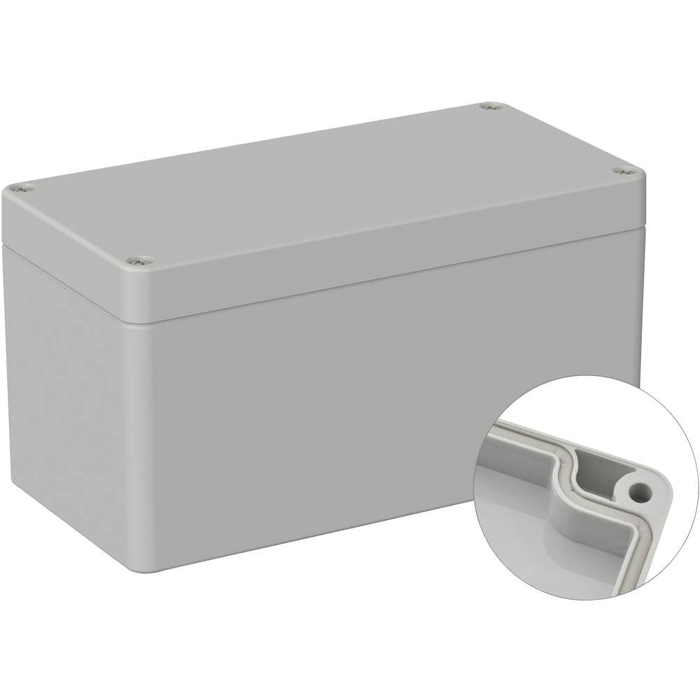 Boîtier d'extérieur étanche TRU COMPONENTS gris pour protection électronique