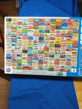 Eurographics 1000 Piece Puzzle NOS SEALED BAG VW GROOVY BUS MINI BUS 6000-0783