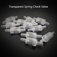 5/10Pcs Aquarium Air Pump Check Valve 5 X One Way Non-Return Check Valve with Sp
